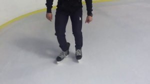 Урок 5 Катание спиной. Как кататься на коньках?