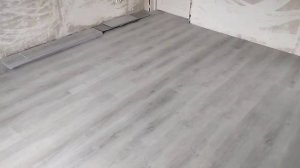 Укладка кварцвинила на подложку сплошным ковром по всей квартире!