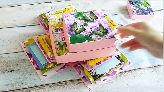 Magic Box "С Юбилеем" - именной оригинальный сладкий подарок смотреть онлайн