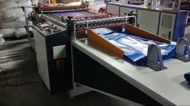 Equipment for the production of films and bags in rolls, T-shirt bags, packaging, garbage bags смотреть онлайн