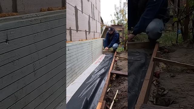 Правильный деформационный шов в отмостке …