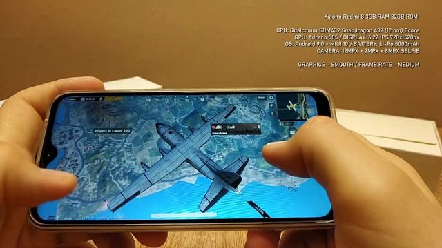 Redmi 8 PUBG 3/32 (SMOOTH DETAILS) ★ Snapdragon 439 PUBG Test смотреть онлайн