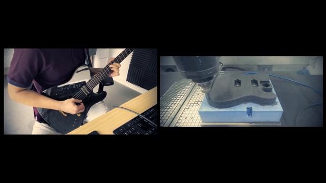 ShapeCaster Recycled Carbon Guitar Clean Sound смотреть онлайн