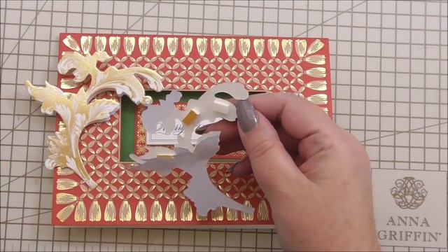 374.Cardmaking Project: Anna Griffin Christmas Cut-out Card смотреть онлайн