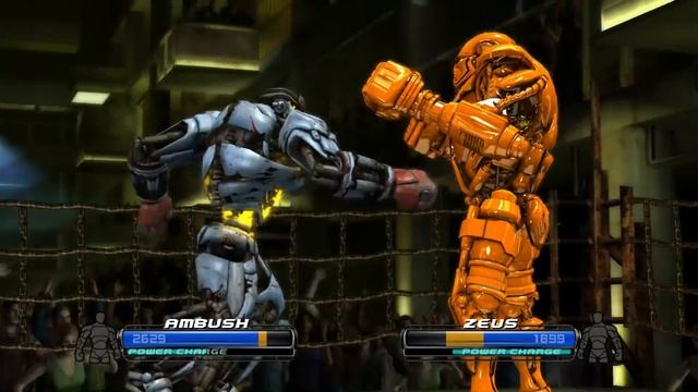 REAL STEEL THE VIDEO GAME [XBOX360/PS3] - AMBUSH vs ZEUS & TWIN CITIES смотреть онлайн