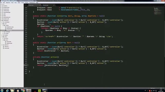 [Création framework php [PHP] ] : Chapitre 5 : Le routeur (finalisation) смотреть онлайн