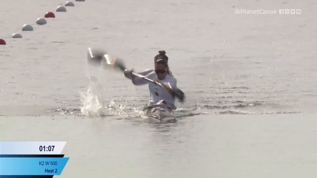 K2 Women's 500m Heat 2 / 2023 ICF Kayak Sprint World Championships Duisburg & Olympic Qualifiers смотреть онлайн