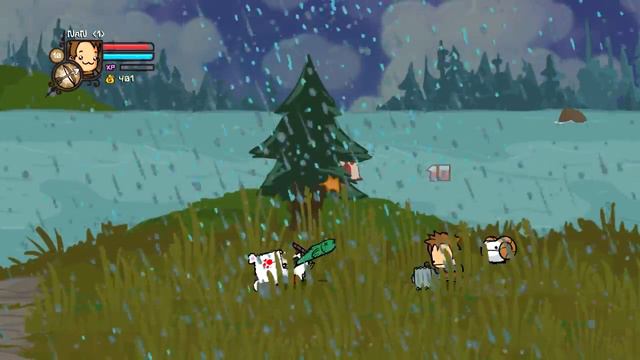 Castle Crashers - Part 3 - Big Bat Boss смотреть онлайн