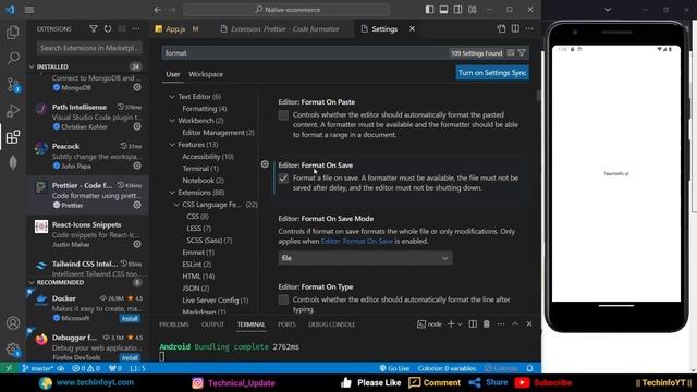 Routing Setup React Native Ecommerce App Mern Stack Project Mern App смотреть онлайн