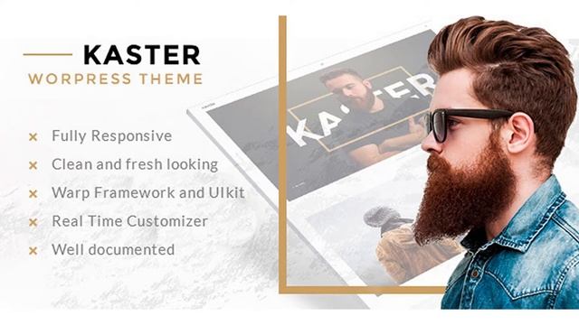 Kaster — Creative, Blog, Portfolio WordPress Theme for Artists, Agencies, Freelancers & смотреть онлайн