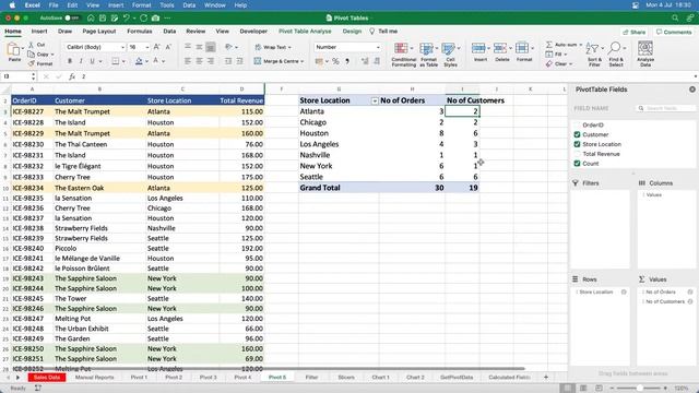 Pivot Tables in Excel for Mac (and how it Differs from Windows) [Full Tutorial] смотреть онлайн