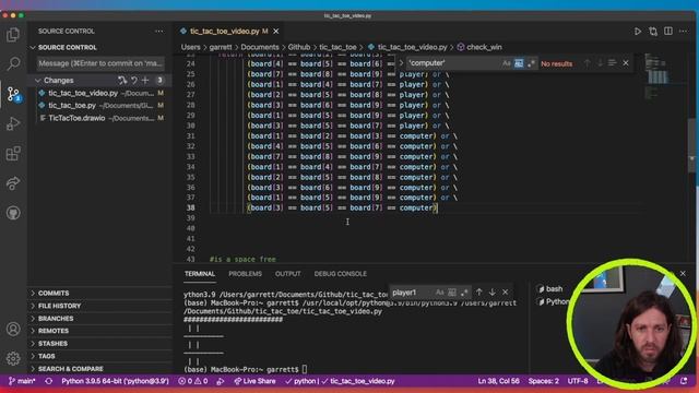 How to Code Basic Tic Tac Toe with Python смотреть онлайн