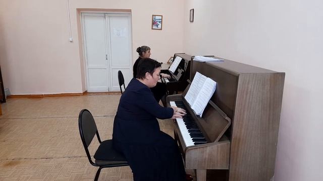 Ф ный дуэт Вдохновение Моцарт Соната и Цфасман Снежинки смотреть онлайн