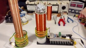 Качер Бровина. Съём энергии со второй пассивной катушки.