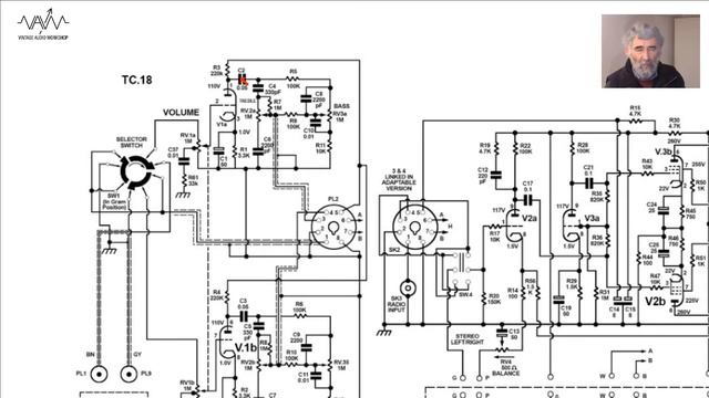 Valve Amplifier Study 020: Dynatron Mazurka Record Player Circa 1961; ECL82 (x2) Push Pull Circuit смотреть онлайн