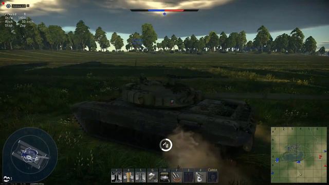 War Thunder - T-72A partizán - 28 - CZ/SK смотреть онлайн