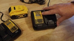 DeWalt® DCB107 and DCB115 Charger Comparison