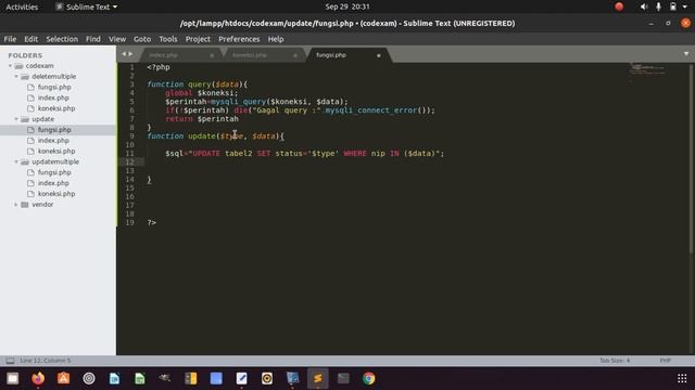 Tutorial PHP Membuat Multiple Update Dengan Checkbox dan Select Option смотреть онлайн