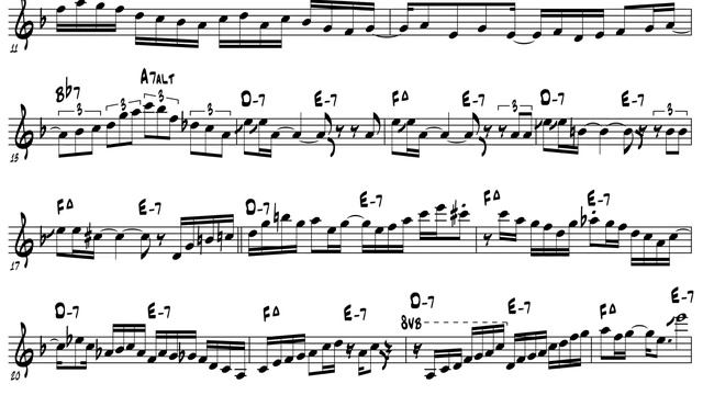 Scott Wilson EVI solo & transcription on Lonnies Lament. смотреть онлайн