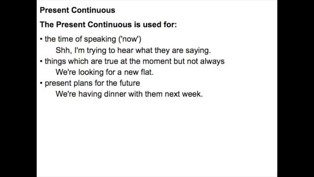 Present Simple x Continuous - English смотреть онлайн