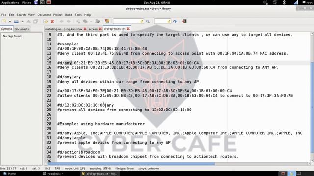 Wi-fi Hacking | Penetration Testing | Rule Based Deauthentication Attack - Creating Rules смотреть онлайн