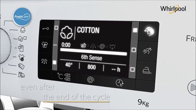 Whirlpool Fresh Care Front Load Washer 惠而浦蒸氣抗菌洗衣機