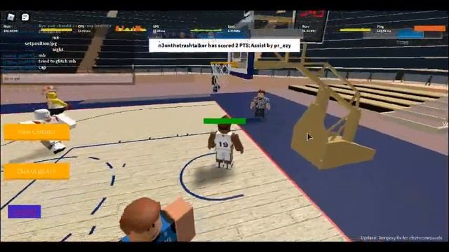 Hoops - Demo (Basketball) Roblox dunk power script смотреть онлайн