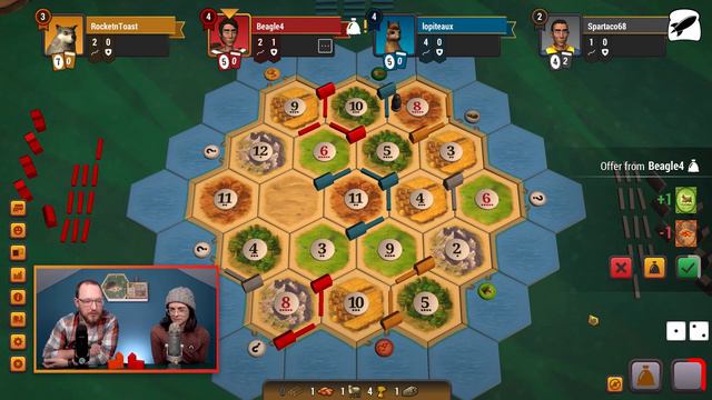 Digital Catan World Championship 2021 | The Road to... | Phil Game 5 | Catan Universe смотреть онлайн