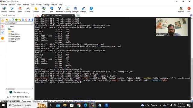 What is Kubernetes-namespace? How to create namespace & run pod inside namespace #kubernetestutoria смотреть онлайн