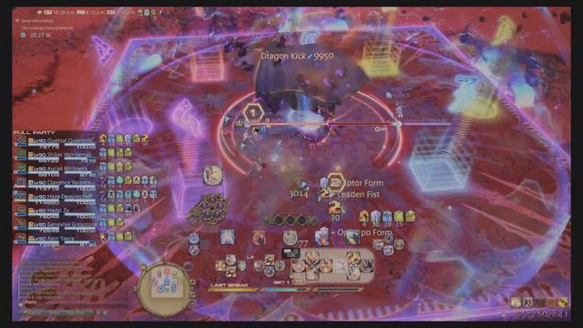 FFXIV - The Voidcast Dais Extreme (Golbez) - MNK POV - Clear смотреть онлайн