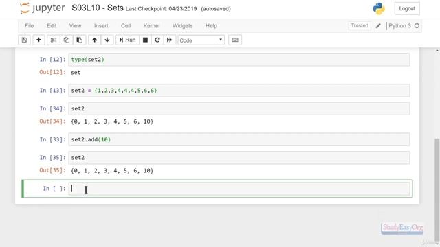 13. Sets | Basic | Python Tutorials for Beginners смотреть онлайн
