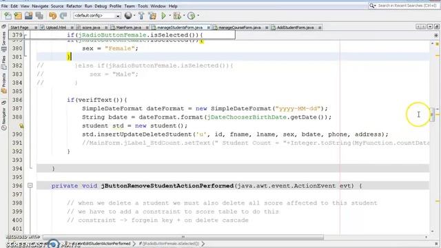 JAVA - Student Information System Project In Java Using NetBeans With Source Code | Part 37 смотреть онлайн