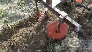 Окучивание дисковым окучником. Часть 3: Испытание