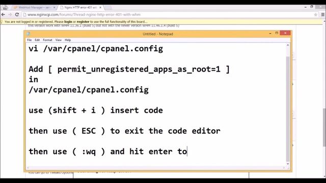 How to configure Nginx in Cpanel смотреть онлайн