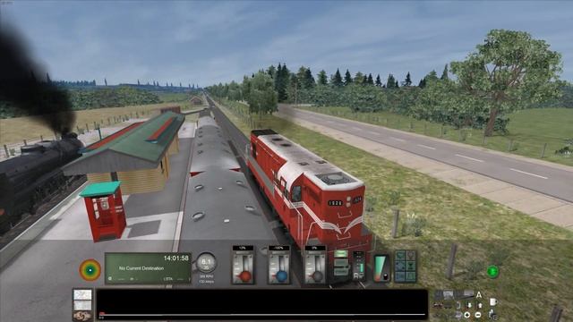 Driving DA 1526 on the Pleasant Point Railway ~ Train Simulator (NZR) смотреть онлайн