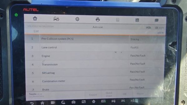2021 Toyota camry Pre-Collision System Radar Sensor Blocked Unavailable Message