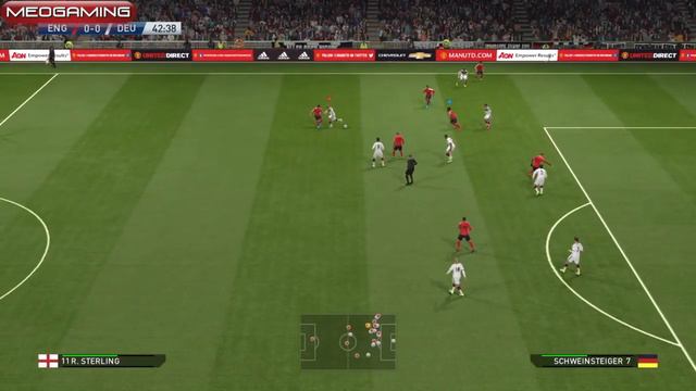 PES 2016 - ENGLAND vs GERMANY PS4 Full Match смотреть онлайн