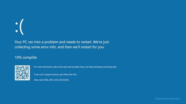 [devUpdate 2] Blue Screen Simulator Plus 2.1 - Non-linear progress indicators, legacy export смотреть онлайн
