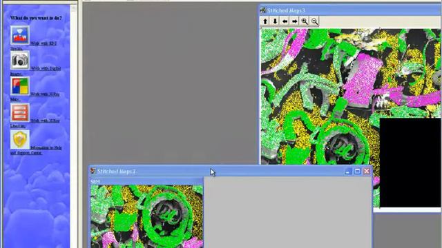 SEM - EDS (EDX) Image Stitching Demo смотреть онлайн