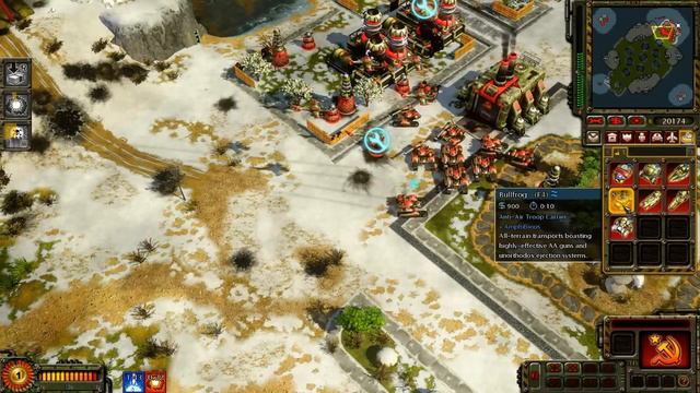 Red alert 3 Uprising skirmish Soviet vs Allies pt3 смотреть онлайн