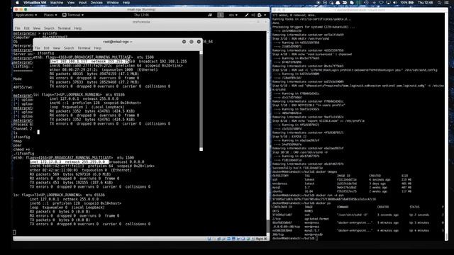 Pivoting inside Docker смотреть онлайн