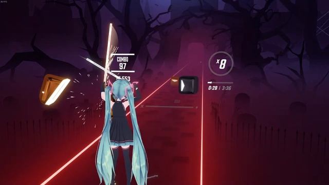 Chill Beat Saber Spooky Halloween Stream смотреть онлайн