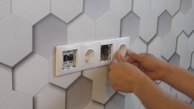 Подключаем интернет розетку от Schneider и как должны выглядеть на стене, блоки из розеток и выкл. смотреть онлайн