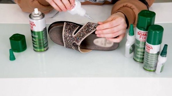 How to use Somafix Universal Fast Adhesive S665? Which materials does it bonds?