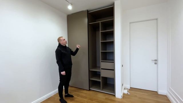 ?Шкаф купе без видных направляющих.Раздвижная система STARKE GLATT? #1 смотреть онлайн