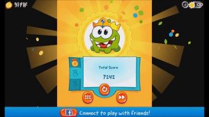 Cut the Rope 2 - Level 77 (3 stars, 22 fruits, 1 star)