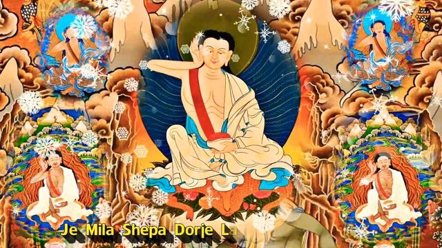 ☸Jetsun Milarepa Supplication Prayer|རྗེ་བཅུན་ མི་ལ་རས་པ།|Je Mila Shepa Dorje|གསོལ་འདེབས(Mantra) смотреть онлайн