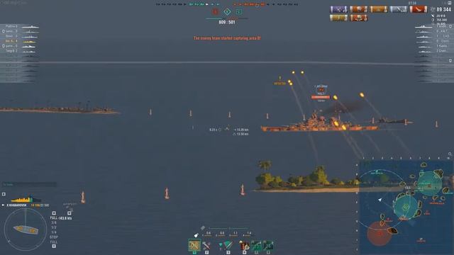 King Khaba rules the seas - Khabarovsk 233k dmg, 6 kills, 30 planes (World of Warships) смотреть онлайн