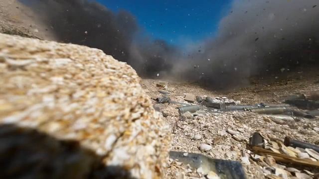 Взрыв гранаты Ф-1 смотреть онлайн