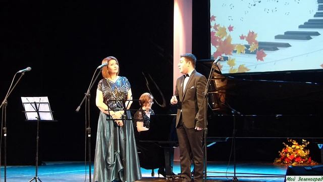 Артуш Полеян и Лариса Тараканова. Дуэт Прилепы и Миловзора из оперы П. Чайковского "Пиковая дама"